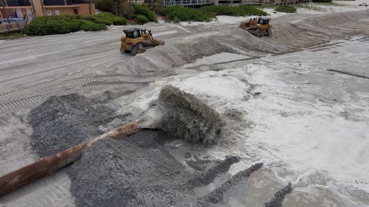Pinellas County starts critical beach nourishment project