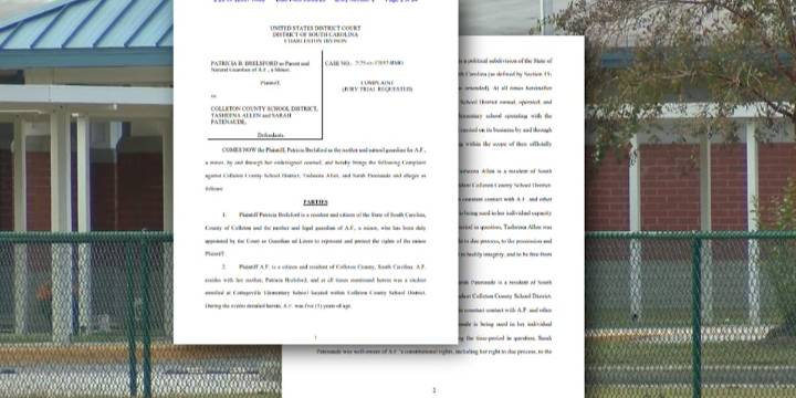 Lawsuit accuses Colleton County teacher of assaulting kindergartener