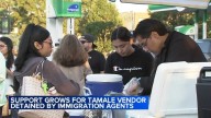 ICE Chicago Operation Midway Blitz: Community rallies to sell tamales for vendor arrested by ICE near Home Depot on SW Side