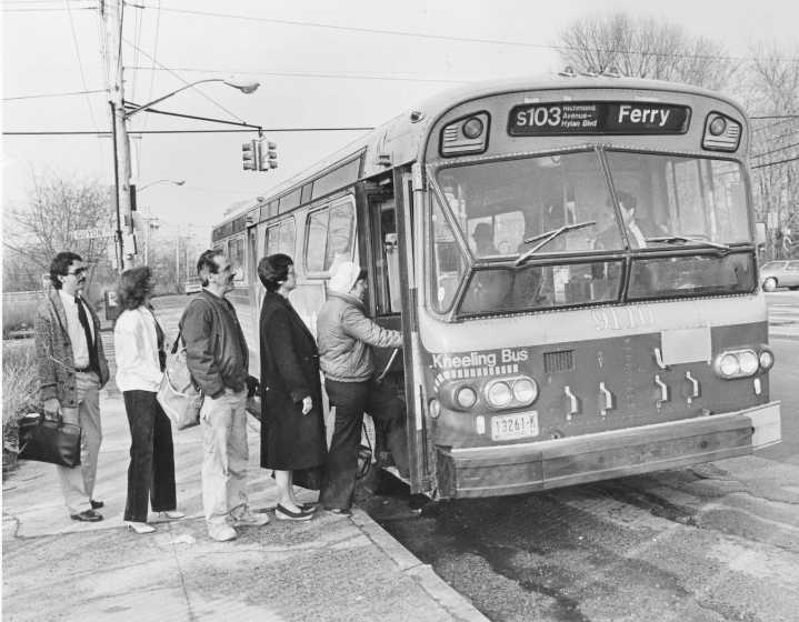 Off to work and school: Vintage photos of buses on Staten Island