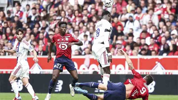 Ligue 1 de Francia: Olympique vence1-0 al Lille y dio casa en el liderato al PSG