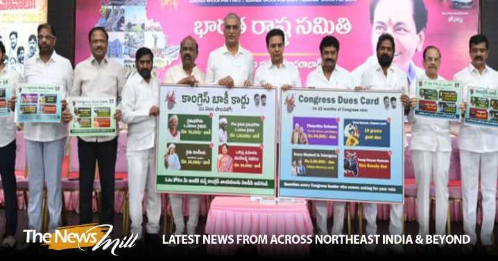 BRS launches ‘Congress Debt Card’ movement to expose unfulfilled promises in Telangana