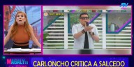 Magaly Medina cuestiona a Carloncho por opinar de violencia de Gustavo Salcedo: “Un hombre con antecedentes violentos”