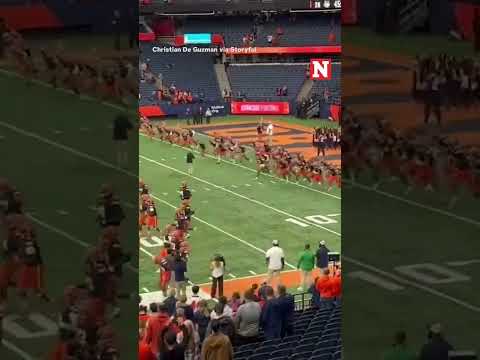 College Football Coach Not Happy With Win Makes Team Run After Game