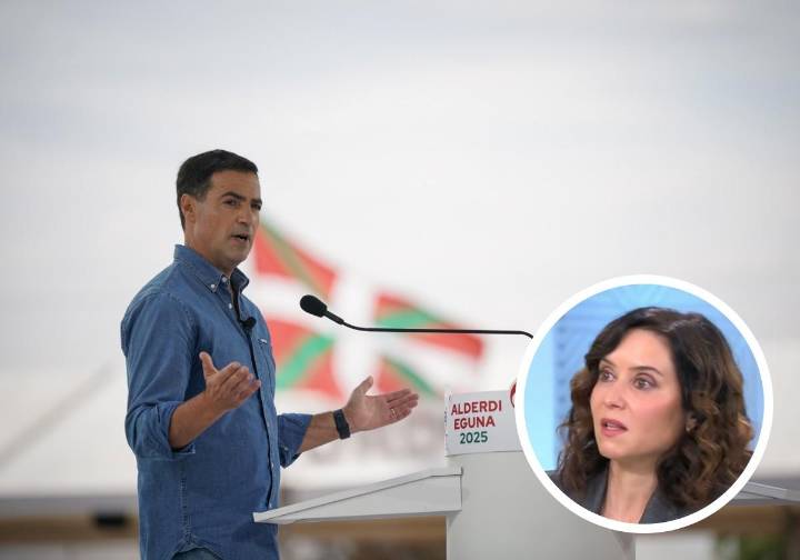 Ayuso responde a Pradales: «Lo de Ayuso entzun, pim, pam pum, es lo que se decía antaño y es altamente preocupante»