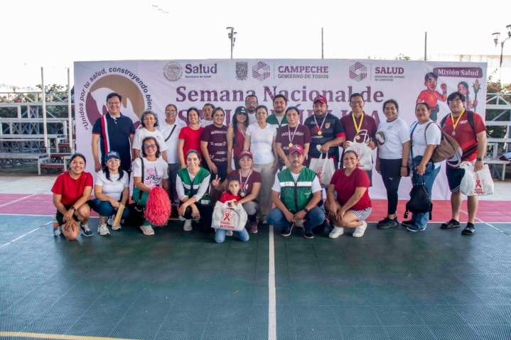 CONCLUYE CON ÉXITO SEMANA NACIONAL DE SALUD PÚBLICA EN CAMPECHE