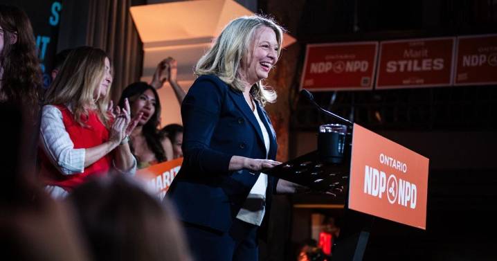 Marit Stiles survives Ontario NDP leadership review