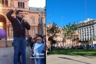 El pedido insólito para las próximas elecciones del venezolano que se hizo referente en la pobre marcha de apoyo a Milei