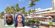 Dad caught 'hot-boxing' car with 2-year-old in back seat outside swanky hotel: Cops