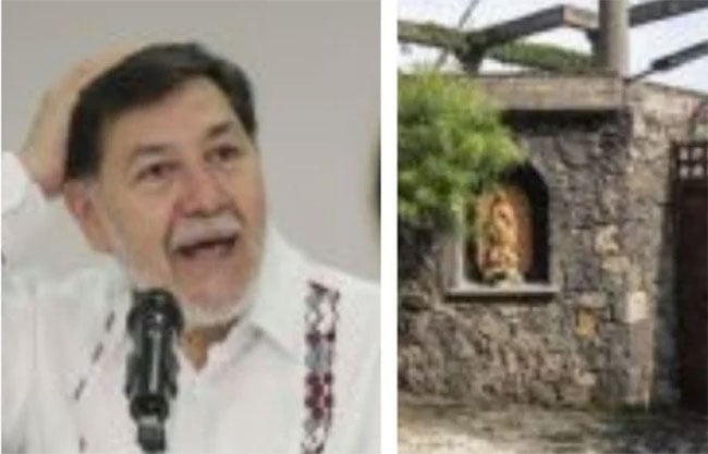 Aclara Fernández Noroña que la casa que asaltaron no fue la suya