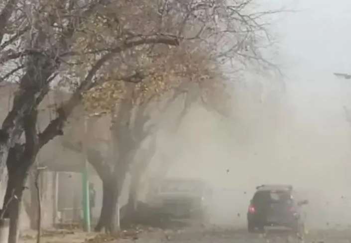 Para mañana domingo se emitió un alerta Naranja por fuertes vientos en Santa Cruz