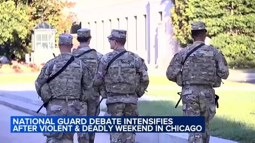 Chicago braces for potential National Guard deployment as President Donald Trump points to violent weekend
