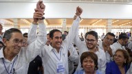 Gana Manuel Herrera la dirigencia del PAN en la ciudad de Puebla con casi dos votos a uno frente a Leal