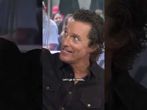 Matthew McConaughey Reveals Motivation Behind Book of Poems