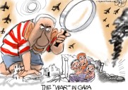 Bagley Cartoon: The War in Gaza