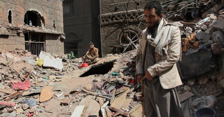 Israeli strikes on Yemen's Houthi rebels damage residential homes, forcing families to live in ruins