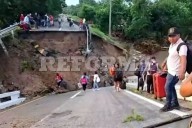 Colapsan puentes en Chiapas por lluvias y aíslan comunidades