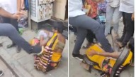 Bengaluru shop owner, aide brutally thrash woman accused of saree theft, arrested
