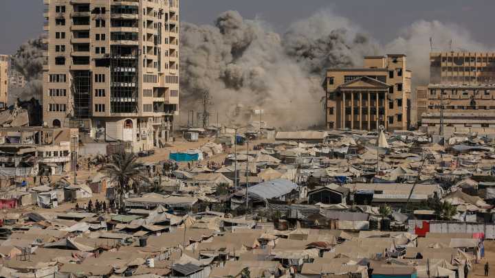 O Exército israelí ordena evacuar toda a cidade de Gaza