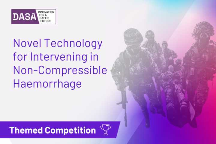 New DASA Themed Competition: Novel Technology for Intervening in Non