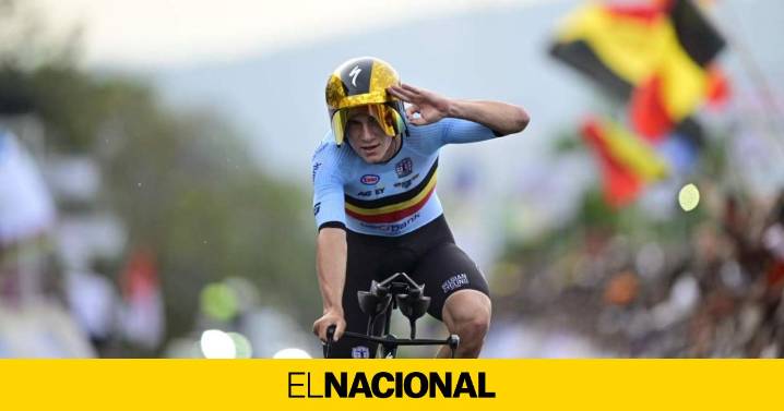 Evenepoel se exhibe y hunde a Pogacar en Ruanda para sumar el tercer oro de contrarreloj