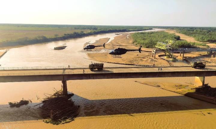 El jefe del RIMte 29 destacó el acercamiento de tropas del Ejército a comunidades civiles de Chaco y Formosa