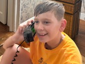 My 10-year-old was craving independence so I got him a landline. He's already organizing his own playdates.