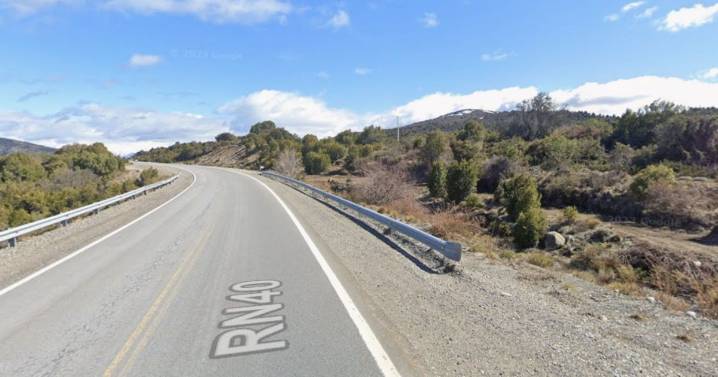 Por un accidente, corte total sobre la Ruta 40, cerca de Villa La Angostura