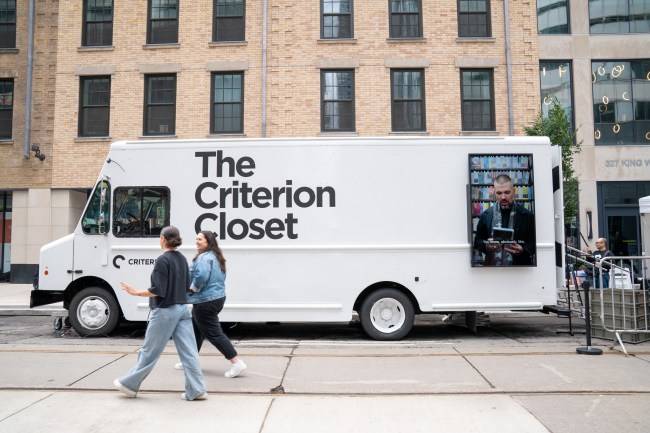 Inside the Criterion Mobile Closet at TIFF 2025