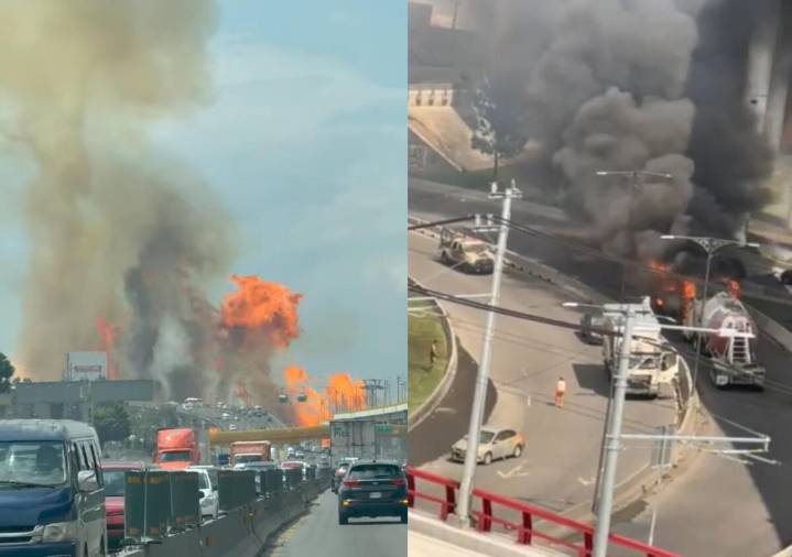 VIDEOS FUERTES: Explota pipa de gas y deja más 50 personas chamuscadas