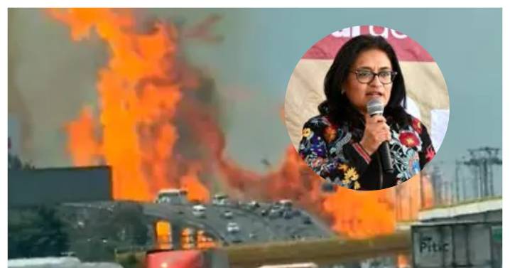 Alcaldesa de Iztapalapa guarda silencio tras explosión de pipa de gas en Puente de la Concordia