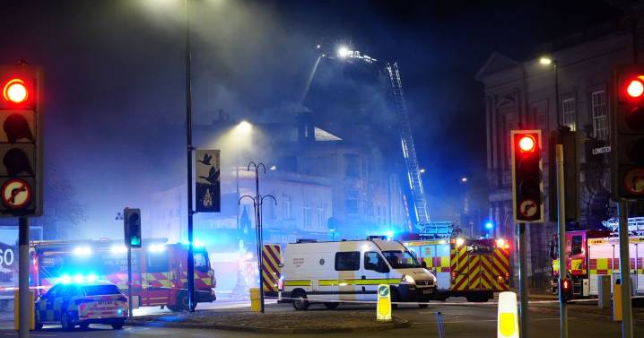 Live Longton updates as firefighters tackle ongoing blaze as cordon goes up 