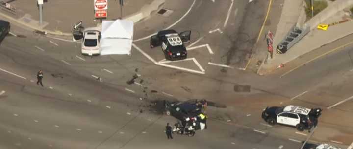 Deadly Brentwood Collision Leaves Woman Dead, Man Fighting for Life