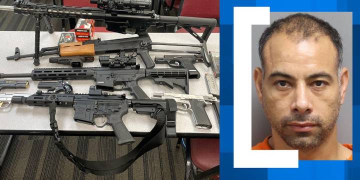Dorchester County deputies: Cocaine, 10 weapons in car of man in US illegally