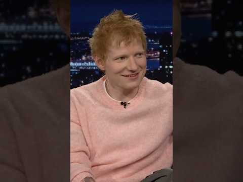 #EdSheeran wants to make exactly 10 albums in his lifetime 👀 #FallonTonight