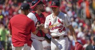 Gray takes no-hit bid into 6th as Cards beat Giants 4