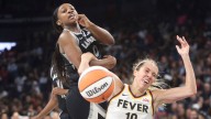 Aces heed call to get 'feisty,' tie series in Game 2 blowout