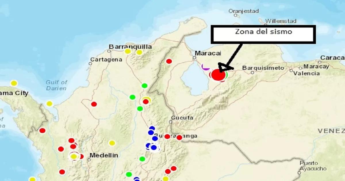 Un fuerte sismo de 6.3 grados y  una cadena de  temblores de mediana intensidad sacuden Venezuela