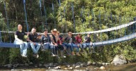 Caldas: invierten $83 millones en un puente de 40 metros, conectan una vereda tras 4 años incomunicada