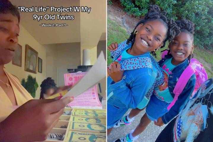 Atlanta mom makes her 9-year-old twin daughters pay rent — or else