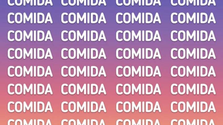 Acertijo visual: eres capaz de encontrar la única palabra diferente en sólo 5 segundos