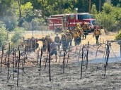 Castro Valley fire breaks out, but is quickly nearing containment