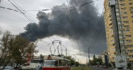 Russia pounds Kyiv in mass drone and missile attack