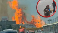 Abuelita rescata a nieta de la explosión de pipa en la CDMX; así fue el rescate