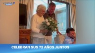 Emotivo recuerdo: unos ancianos celebran 72 años juntos recreando su boda de 1953