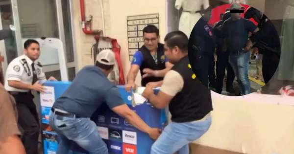 Escándalo en el 'súper': compró un 'tele' a 547 pesos y no se lo querían entregar