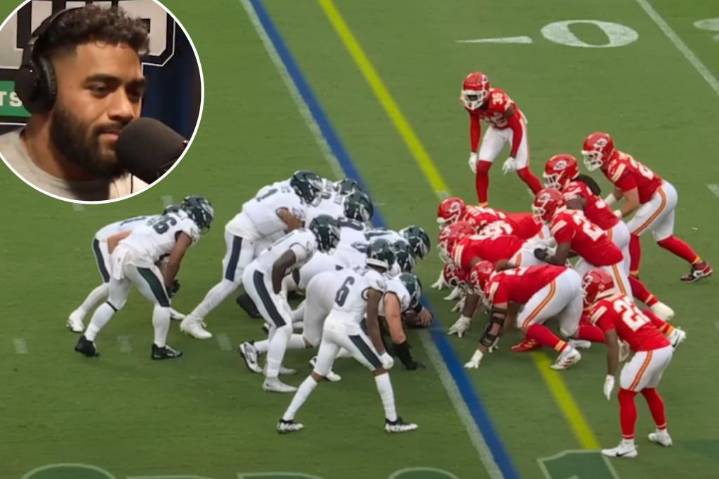Eagles star Jordan Mailata: Tush push talk makes my 'blood boil'