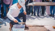 Coloca Janecarlo Lozano primera piedra en “Sendero de Paz” Puerto Mazatlán de Cuautepec