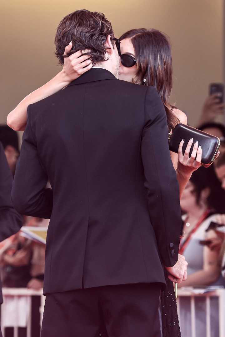 Kaia Gerber and Lewis Pullman Make Out on Venice Film Festival Red Carpet