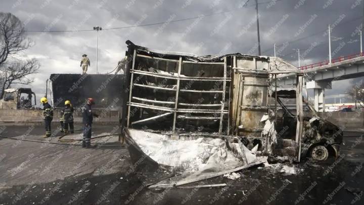 Asciende a 8 número de muertos por explosión de pipa en puente la Concordia de Iztapalapa